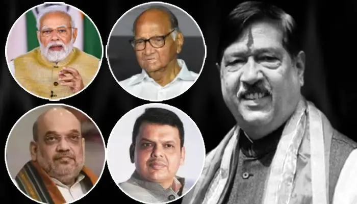 MP Girish Bapat Passed Away | girish bapat passes away poitical leaders reaction sharad pawar supriya sule vinod tawade nitin gadkari