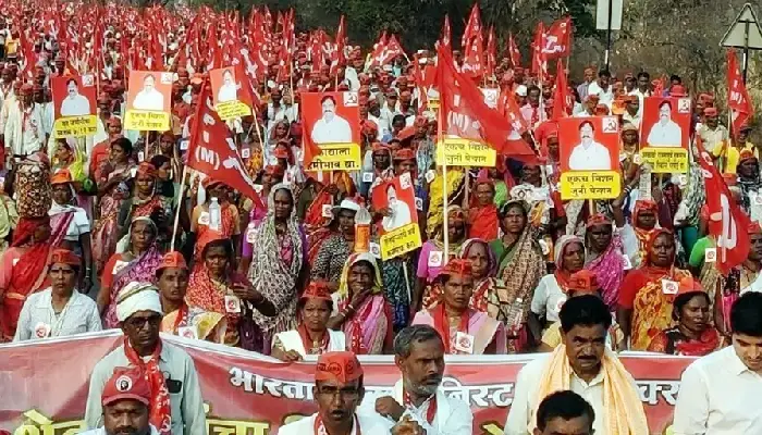  Maharashtra Farmers March | As the demands were accepted, the farmers in the long march left Vasind