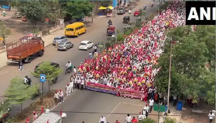 Maharashtra Farmers March | Meeting of Chief Minister, Deputy Chief Minister with Farmers Delegation; Appeal of Chief Minister Eknath Shinde to stop the long march movement