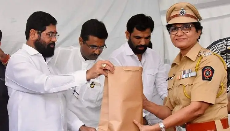 Maharashtra Police News | Chief Minister Eknath Shinde has a lion's share of women officers and employees in the reputation of Maharashtra Police