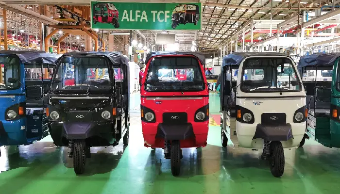  Mahindra e-Alfa | Mahindra Last Mile Mobility rolls out 50000th e-Alfa from Haridwar Plant