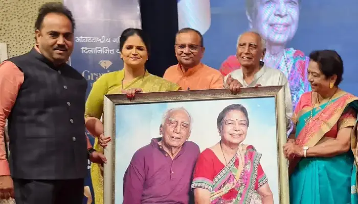 Sanjay Kakade | Dr. Baba Adhaav and Shalinitai ideal husband and wife! Baba's achievements were due to Shalinitai's unwavering support; Tribute to former MP Sanjay Kakade