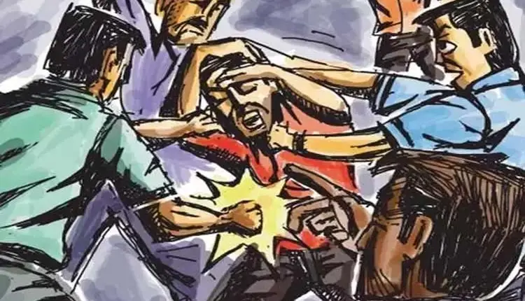Pune Crime News | A young man was beaten up in an argument over saying that he could not take care of his wife; A case of molestation was also registered
