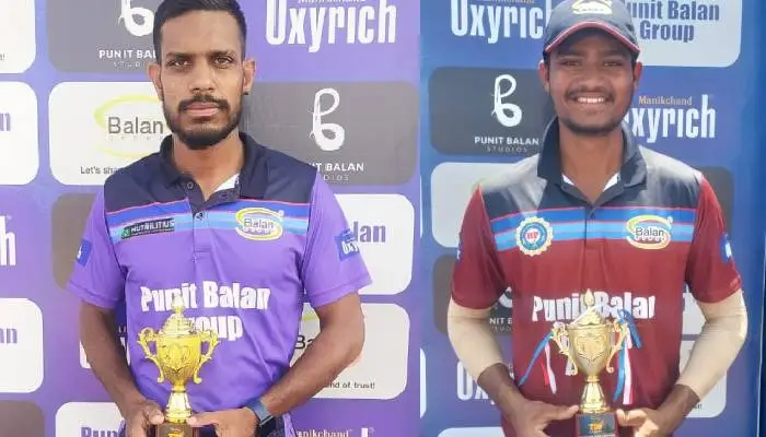 S. Balan Cup T20 League | Fourth S. Balan Karandak' Championship T20 Cricket Tournament; Hemant Patil Cricket Academy, Nutrilicious teams second win in a row !!