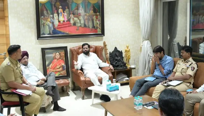 CM Eknath Shinde On Thane Traffic | Chief Minister Eknath Shinde held an urgent meeting to resolve traffic congestion in Thane city; Chief Minister's instructions to complete the works in the city before June 1