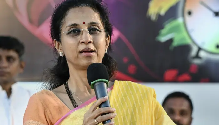  MP Supriya Sule | ncp mp supriya sule reaction over sharad pawar stand on adani group jcp enquiry 