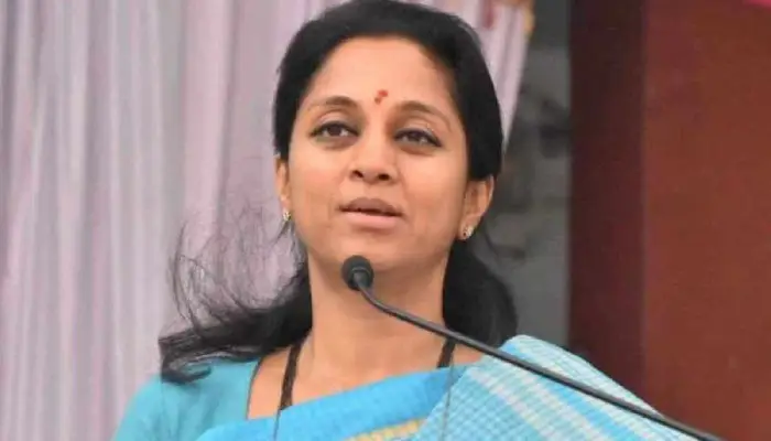 NCP MP Supriya Sule | supriya sule mocks anjali damania claim on ajit pawar joining bjp