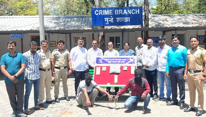 Pune Police Crime Branch News | Anti Narcotics Cell of Pune Police Crime Branch seizes drugs worth Rs 2.21 cr, two held