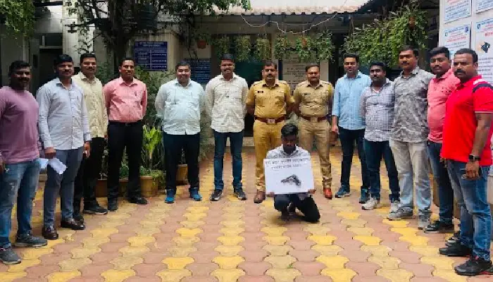 Pune Pimpri Chinchwad Crime News | Dattawadi police arrested Desi Pistol holder