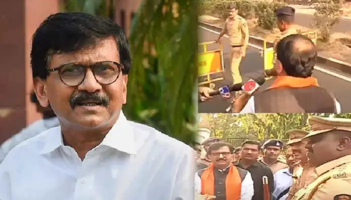 MP Sanjay Raut | Pune rural daund yavat police allowed mp sanjay raut to enter the bhima patas sugar mill factory after warning of breach of privilege