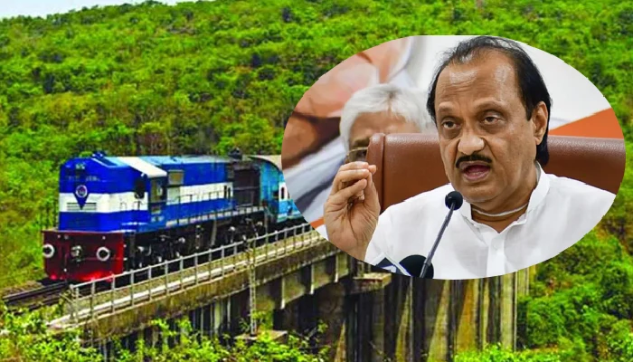 Ajit Pawar On Konkan Railway | maharashtra opposition leader ajit pawar demands to investigate the racket of brokering the reservation of konkan railway tickets
