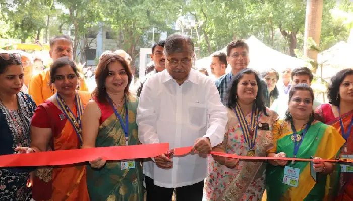 Pune Guardian Minister Chandrakant Patil | Permanent market should be made available to women producers by Rotary - Chandrakant Patil