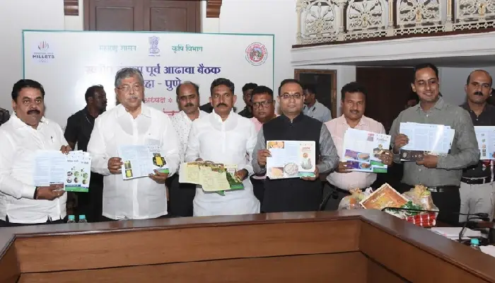 Chandrakant Patil - Pune Kharip Hangam | Pune district pre-kharif review meeting concluded! File cases in cases of bogus seeds, fertilisers, bogus pesticides - Guardian Minister Chandrakant Patil