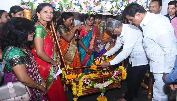 Chhatrapati Sambhaji Maharaj Jayanti | Next year Chhatrapati Sambhaji Maharaj Jayanti will be celebrated in a big way on behalf of the government; Announcement of Guardian Minister Chandrakant Patil at Government Jubilee Program at Fort Purandar