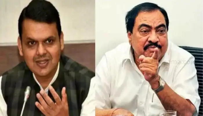 Karnataka Election Result 2023 | NCP leader eknath-khadses-harsh-criticism-of-bjp leader devendra fadnavis-after-karnatak-election-result