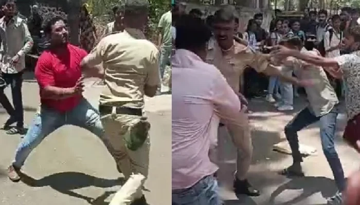 Pune PMC News | street vendors attacked guards of municipal corporation in pune