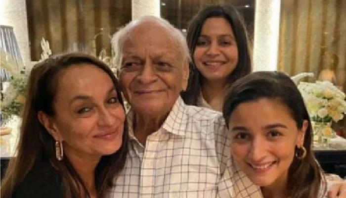 Alia Bhatt | Alia Bhatt's grandfather dies of old age; Emotional posts on social media