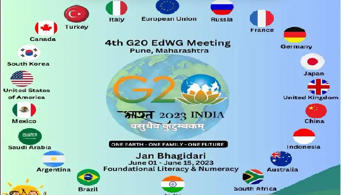 G 20 Summit Pune | District Level Workshop on June 15 on the occasion of G20 Education Working Group meeting in Pune