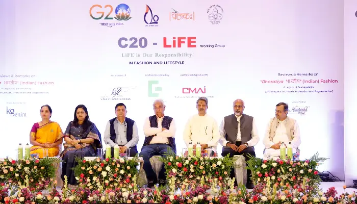 The Clothing Manufacturers Association of India (CMAI) | Organized 'India: A Sustainable Tradition' initiative for policy making at Civil 20 India 2023 Summit under G-20