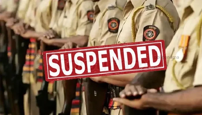 Three Policemen Suspended In Pune | Suspension action against 3 police Havaldar by Deputy Commissioner of Police Shashikant Borate