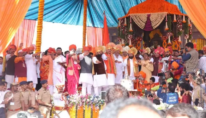 Raigad Shivrajyabhishek Sohala | shiva rajyabhishek had not taken place on this day jitendra awhad expressed his anger on shinde and fadanvis Chhatrapati Shivaji Maharaj Shivrajyabhishek Sohala 2023