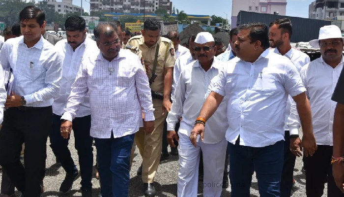 Palkhi Sohala 2023 | Inspection of Saswad-Jejuri Palkhi Road by Public Works Minister Ravindra Chavan