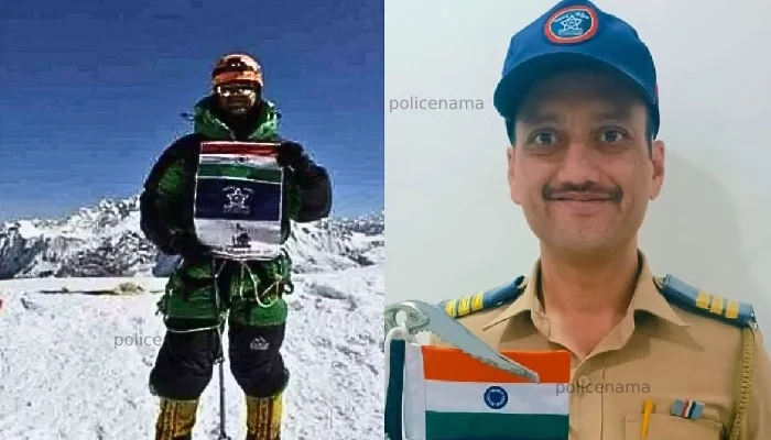 Pune Police News | Swapnil Gard of the Pune Police Force went on a Mount Everest mission, currently in good condition; Improvement in health