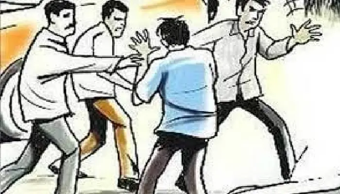 Pune Pimpri Chinchwad Crime News | Pimpri: Company's security supervisor assaulted for asking to come in line, four arrested