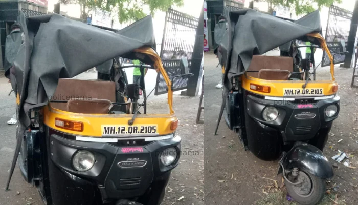 Pune Crime News | A woman from Dattanagar-Ambegaon area died after a tree fell on a rickshaw in Sahakarnagar in Pune; 3 women and a child were safely pulled out by the locals