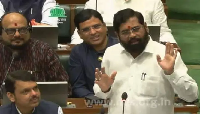 Maharashtra Monsoon Session 2023 | cm eknath shinde,gave information about the various works of the state government in the hall