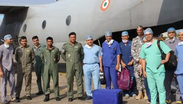 Pune News | human heart flown from nagpur to pune in iaf an 32 aircraft for transplant into male air warrior