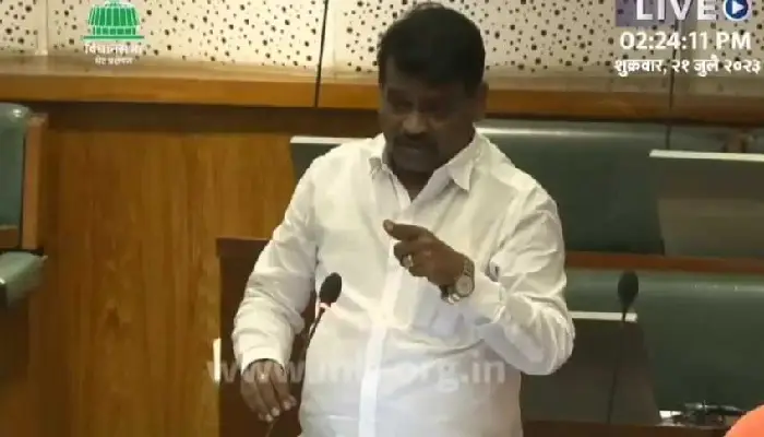 Maharashtra Monsoon Session | Exemption of property tax on flats with area of ​​500 square feet and less, MLA Sunil Kamble demands (Video)