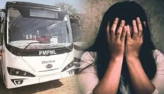 Pune Crime News | A minor girl who was traveling in a PMP bus was molested, an incident on Paud road