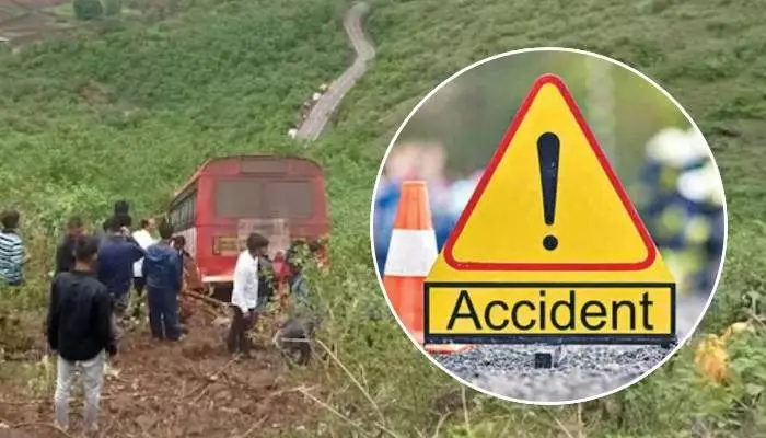 Nashik Bus Accident | accident at saptsringi gad ghat bus plunged directly into the valley with an estimated 15 to 20 passengers on board