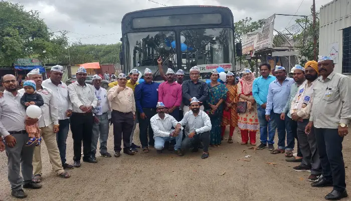 Lohegaon To Hadapsar PMPML Bus | Bus service from Lohgaon to Hadapsar started! Success to the efforts of Aam Aadmi Party workers