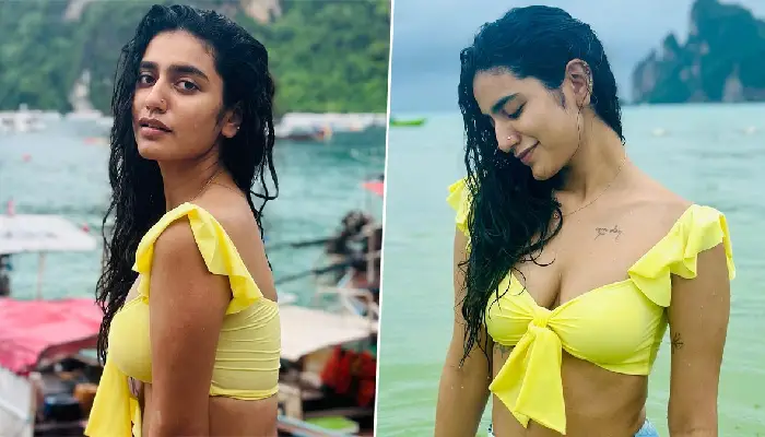 Priya Prakash Varrier | priya prakash varrier hot pics priya prakash varrier set fire to bikini in sea of thailand hot pictures of actress went viral