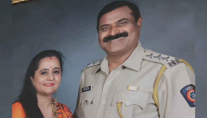 Pune Crime | Excitement in Pune! 57-year-old ACP shot dead 44-year-old wife and 35-year-old nephew; Committed suicide
