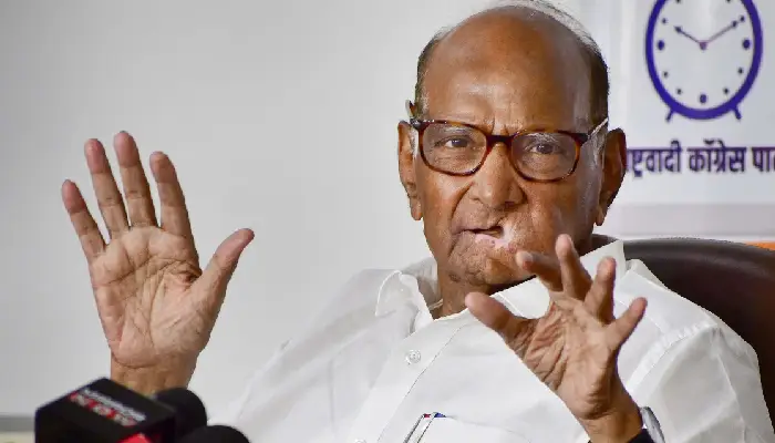  NCP Chief Sharad Pawar | split in ncp is decided by sharad pawar alleges bjp leader chandrarao taware