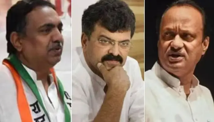 Maharashtra NCP Crisis | ajit pawar faction about sharad pawar faction jayant patil jitendra awhad