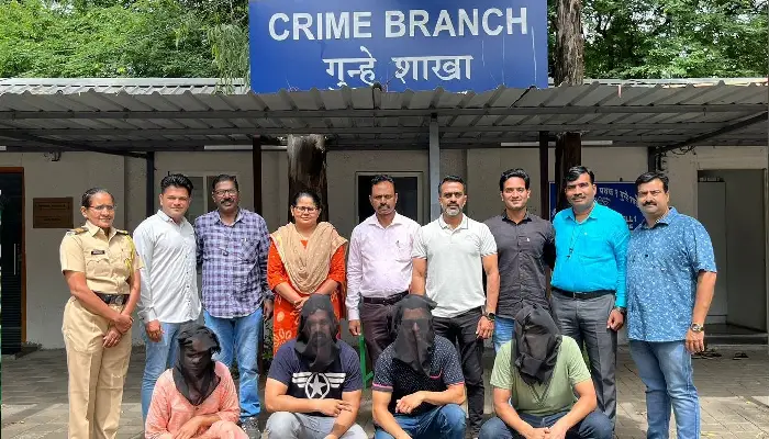 Pune Crime News | Pune Crime Branch arrests 4 drug smugglers; 46 lakhs of MD, cocaine, hashish seized