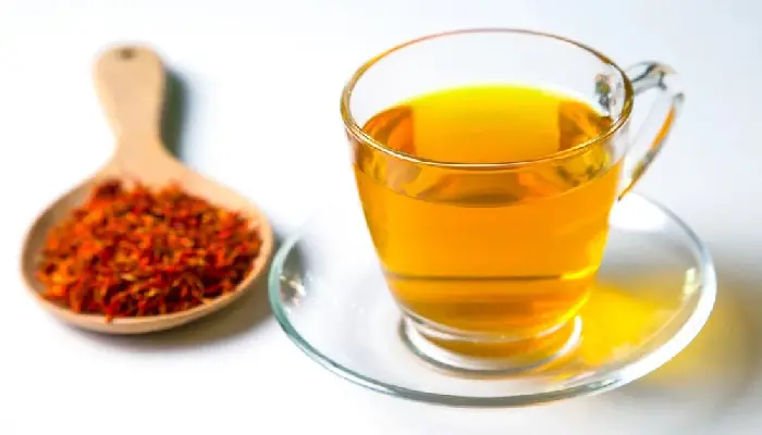Saffron Tea Benefits | benefits of drinking saffron tea at night know recipe in marathi