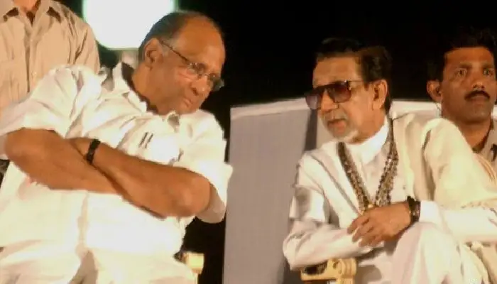 MP Supriya Sule Shares Photo Of Balasaheb Thackeray & Sharad Pawar | ncp mp supriya sule shares special photo of balasaheb thackeray sharad pawar and slams bjp over marathi manus