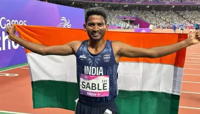 Avinash Sable-Asian Games 2023 | beed districts son avinash sable wins silver medal in 5000m in asian games 2023 marathi news