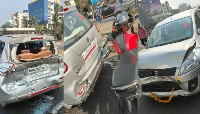Pune Accident News | that red signal cost him his life another fatal accident near navale bridge death of a biker