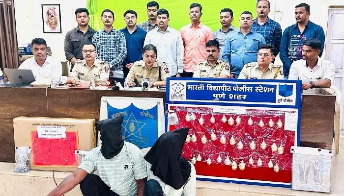 Pune Crime News | gold chain thieves were called from Thane for friend's bail! Bharti Vidyapeeth Police succeeded in arresting the main informant and exposing 5 crimes