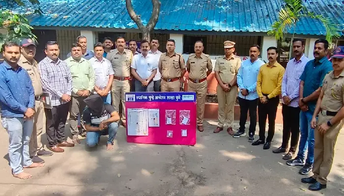 Pune Crime News | Khed Sivapur, house burglar in Haveli area, inn thief, stolen property worth 7 lakh seized