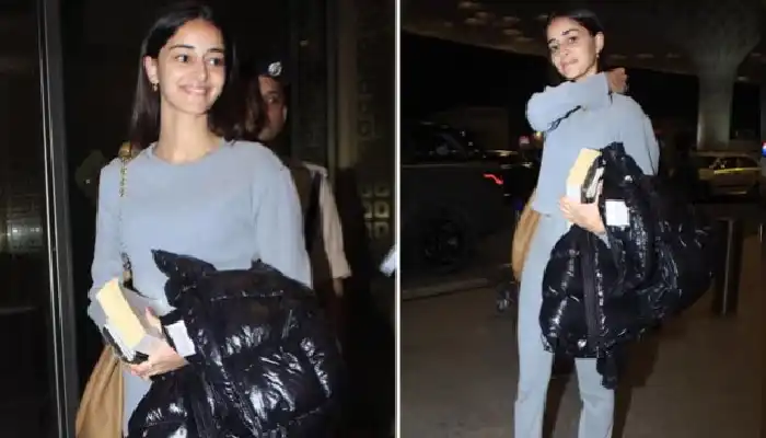 Ananya Panday Airport Look | ananya pandey casual look in these pictures was quite cool which suited her a lot