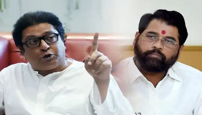 MNS Chief Raj Thackeray | just thoughts of balasaheb thackeray raj thackeray attacks the chief minister eknath shinde on issue of marathi and hindutwa