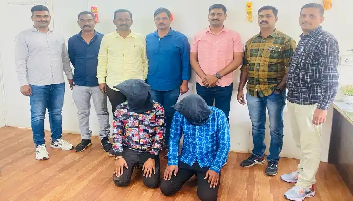 Pune Crime News | Two fugitive accused in mcoca crime arrested by Loni Kalbhor police
