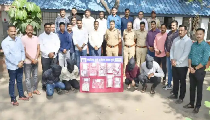 Pune Crime News | Pune Rural Police nabs gang of Sarai criminals robbing bullion businessman, seizes Rs 6 lakh 58 thousand